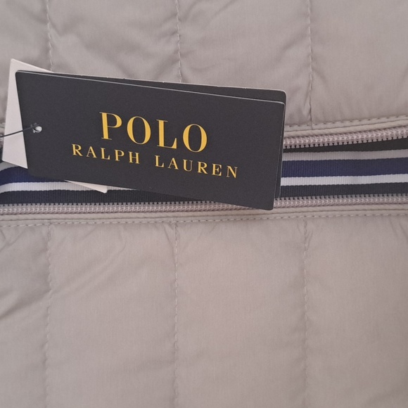 Polo Ralph Lauren NWT Young Men/Boys Packable,Dove Grey quilted Vest XL 18-20 - Picture 3 of 6